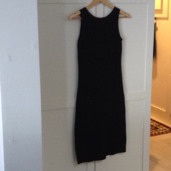 Michael Stars xs black tank dress pristine - Picture 4 of 5